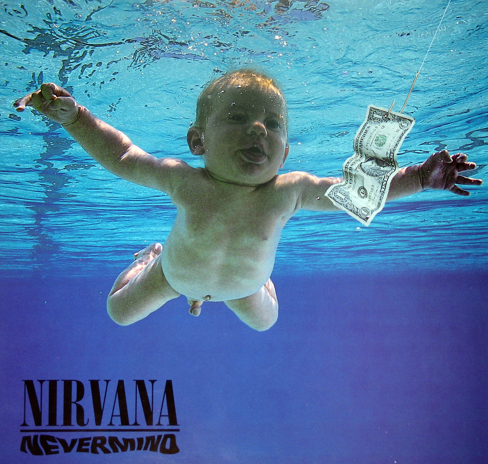 NIRVANA Nevermind 12" LP Vinyl Gramophone Record